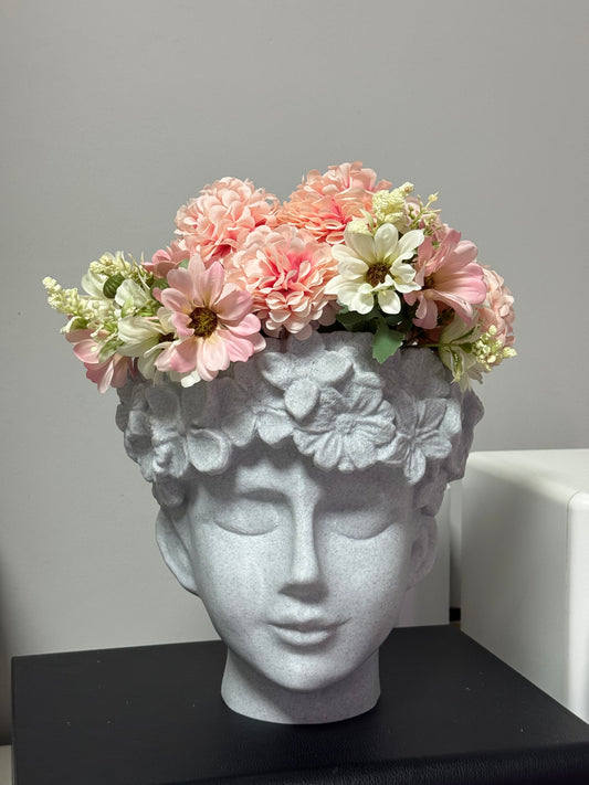 Elegante Testa Floreale