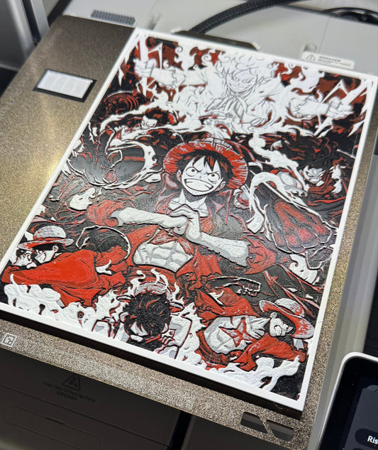 HueForge One Piece - Luffy 